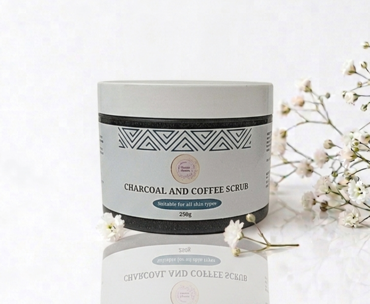 Charcoal and Coffee Scrub