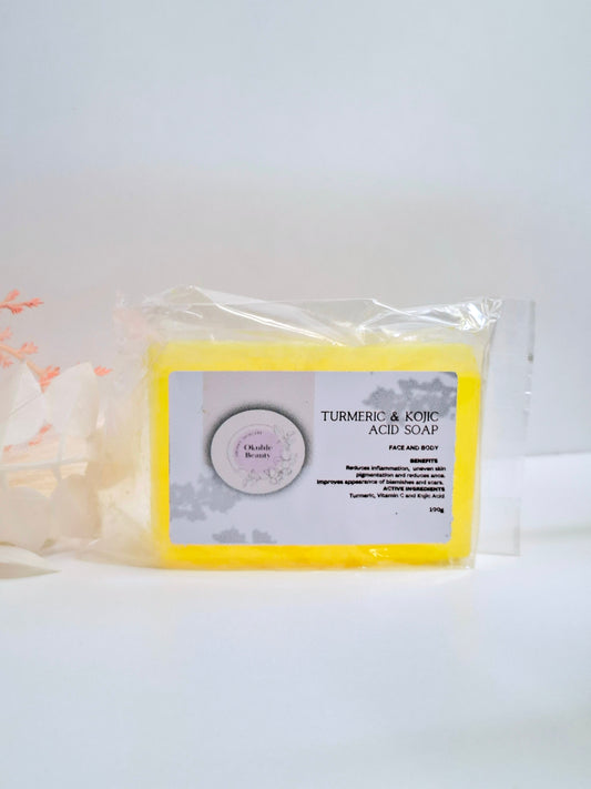 Turmeric and Kojic Acid Soap