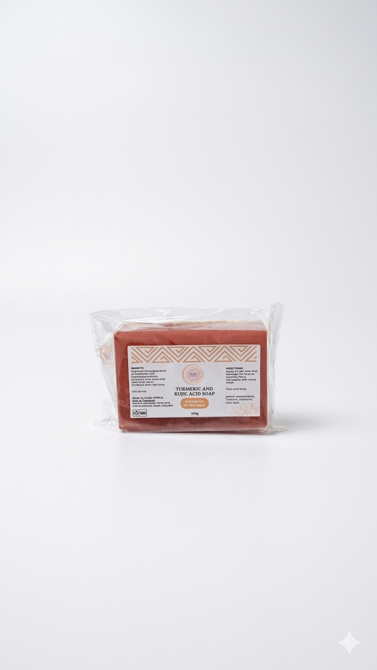 Turmeric and Kojic Acid Soap